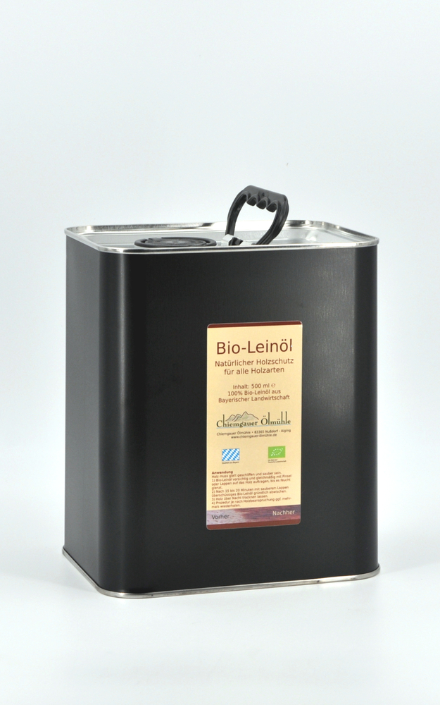 Produktbild: Bio-Leinölfarbe 3 Liter - Holzschutz